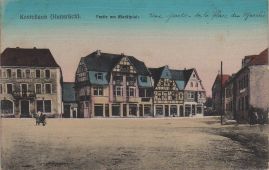 Hier geht es zur Karte mit dem Motiv 'Fachwerkhäuser am Kastellauner Marktplatz'