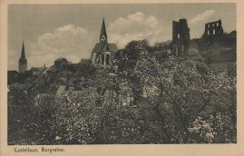 Hier geht es zur Karte mit dem Motiv 'Abrisskarte mit Burg und Kirchen'