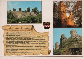 Hier geht es zur Karte mit dem Motiv 'Drei Bilder der Burg und Chronik'