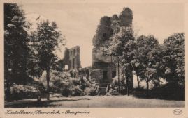 Hier geht es zur Karte mit dem Motiv 'Blick von der Wiese des Unterhofs zur Ruine'
