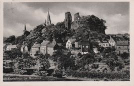 Hier geht es zur Karte mit dem Motiv 'Sehr stark bewachsener Burgberg' Hier geht es zur Karte mit dem Motiv 'Sehr stark bewachsener Burgberg'
