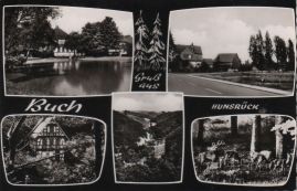 Hier geht es zur Karte mit dem Motiv 'Zwei Bilder des Weihers und drei aus der Umgebung'