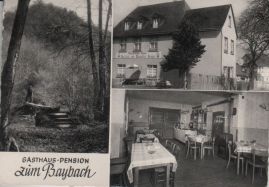 Hier geht es zur Karte mit dem Motiv 'Gasthaus und Pension Zum Baybach'