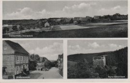 Hier geht es zur Karte mit dem Motiv 'Ein Panorama, eine Straße und eine Burg'