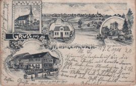 Hier geht es zur Karte mit dem Motiv 'Lithografie aus Mastershausen im Jahr 1900'