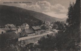 Hier geht es zur Karte mit dem Motiv 'Erhöhte Straße vor Rheinböller Hütte' Hier geht es zur Karte mit dem Motiv 'Erhöhte Straße vor Rheinböller Hütte'