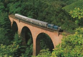 Hier geht es zur Karte mit dem Motiv 'Sonderzug auf dem Hubertusviadukt'