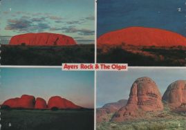 Hier geht es zur Karte mit dem Motiv 'Olgas und Ayers Rock im Sonnenlicht' Hier geht es zur Karte mit dem Motiv 'Olgas und Ayers Rock im Sonnenlicht'