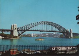 Hier geht es zur Karte mit dem Motiv 'Schiff vor der Harbour Bridge'