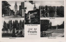 Hier geht es zur Karte mit dem Motiv 'Kirchen, Teich, Ehrenmal und Badeanstalt' Hier geht es zur Karte mit dem Motiv 'Kirchen, Teich, Ehrenmal und Badeanstalt'