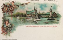 Hier geht es zur Karte mit dem Motiv 'Repro: Gewerbe-Ausstellung 1896' Hier geht es zur Karte mit dem Motiv 'Repro: Gewerbe-Ausstellung 1896'