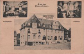Hier geht es zur Karte mit dem Motiv 'Gasthof Frankhäuser innen und außen 1920'