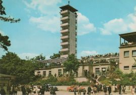 Hier geht es zur Karte mit dem Motiv 'Gut besuchter Müggelturm'