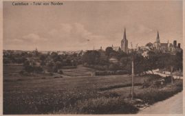 Hier geht es zur Karte mit dem Motiv 'Blick von der Straße nach Uhler'