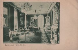 Hier geht es zur Karte mit dem Motiv 'Das Fürstenzimmer des Continental-Hotels'