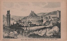 Hier geht es zur Karte mit dem Motiv 'Zeichnung von C. Frommel aus dem Jahr 1840' Hier geht es zur Karte mit dem Motiv 'Zeichnung von C. Frommel aus dem Jahr 1840'