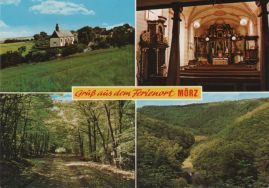 Hier geht es zur Karte mit dem Motiv 'Mörz mit Kirche und Wald'