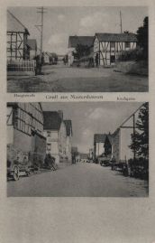 Hier geht es zur Karte mit dem Motiv 'Zwei Straßen in Mastershausen'