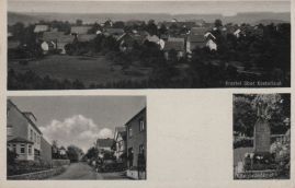 Hier geht es zur Karte mit dem Motiv 'Mit Straßenbild und Kriegerdenkmal'
