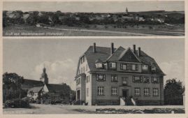 Hier geht es zur Karte mit dem Motiv 'Schule und Kirche von Mastershausen'