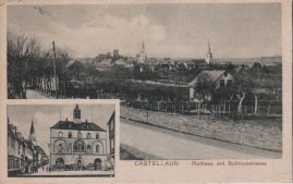 Hier geht es zur Karte mit dem Motiv 'Blick auf die Stadt und das Rathaus'