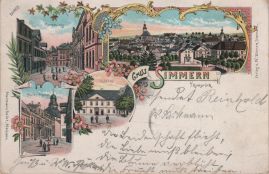 Hier geht es zur Karte mit dem Motiv 'Mit Marktplatz und Schloss'
