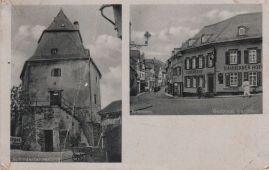 Hier geht es zur Karte mit dem Motiv 'Gasthaus und Schinderhannesturm'