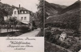 Hier geht es zur Karte mit dem Motiv 'Zwei Bilder der Pension Waldfrieden'