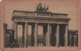 Hier geht es zur Karte mit dem Motiv 'Brandenburger Tor im Jahr 1921'