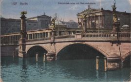 Hier geht es zur Karte mit dem Motiv 'Friedrichsbrücke über der blauen Spree'