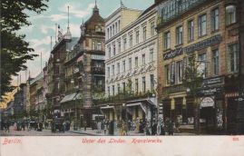 Hier geht es zur Karte mit dem Motiv 'Zwei Kutschen auf dem Boulevard'