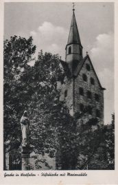 Hier geht es zur Karte mit dem Motiv 'Die Stiftskirche und die Mariensäule' Hier geht es zur Karte mit dem Motiv 'Die Stiftskirche und die Mariensäule'