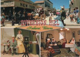 Hier geht es zur Karte mit dem Motiv 'Drei Bilder aus Sovereign Hill'