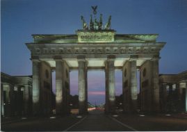 Hier geht es zur Karte mit dem Motiv 'Brandenburger Tor in der blauen Stunde'
