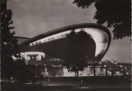 Hier geht es zur Karte mit dem Motiv 'Kongresshalle in der Nacht' Hier geht es zur Karte mit dem Motiv 'Kongresshalle in der Nacht'
