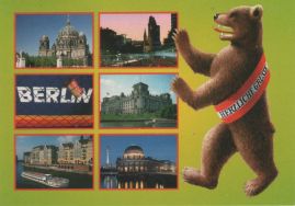 Hier geht es zur Karte mit dem Motiv 'Ein Berliner Bär und fünf Stadtbilder'
