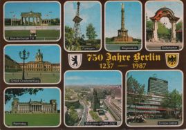 Hier geht es zur Karte mit dem Motiv '750 Jahre Berlin auf acht Bildern'