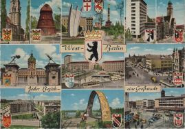 Hier geht es zur Karte mit dem Motiv 'Zwölf Westberliner Bezirksbilder'