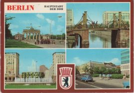 Hier geht es zur Karte mit dem Motiv 'Jungfernbrücke und Interhotel'