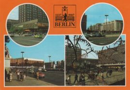Hier geht es zur Karte mit dem Motiv 'Der Alexanderplatz und das Hotel Metropol'