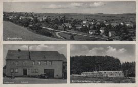 Hier geht es zur Karte mit dem Motiv 'R.A.D., Gasthaus und ein Panorama'