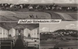 Hier geht es zur Karte mit dem Motiv 'Die Filialkirche und ein hoher Turm'