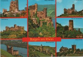 Hier geht es zur Karte mit dem Motiv 'Acht am Rhein gelegene Burgen'