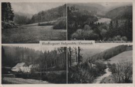 Hier geht es zur Karte mit dem Motiv 'Vier Bilder der Sulzmühle und aus dem Tal'