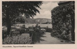 Hier geht es zur Karte mit dem Motiv 'Biergarten am Rheinufer'