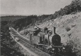 Hier geht es zur Karte mit dem Motiv 'Dampflokomotive bei Fleckertshöhe'