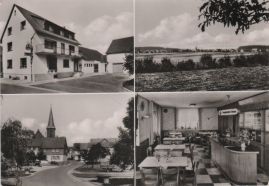 Hier geht es zur Karte mit dem Motiv 'Evangelische Kirche und Gasthaus'
