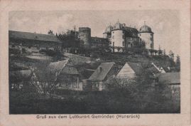 Hier geht es zur Karte mit dem Motiv 'Ein Schloss mit runden Ecktürmen'