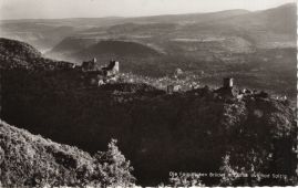 Hier geht es zur Karte mit dem Motiv 'Blick über zwei Burgen und den Rhein'