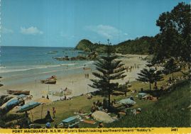 Hier geht es zur Karte mit dem Motiv 'Flynn’s Beach gut besucht'